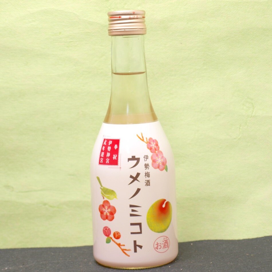 送料無料ケース単位8伊勢梅酒ウメノミコト300ml瓶12本=1ケース三重県：（株）伊勢萬