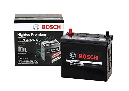 BOSCH (ボッシュ)ハイテックプレミアム 国産車 アイドリングストップ車/充電制御車/標準車 バッテリー HTP-N-55/80B24L
