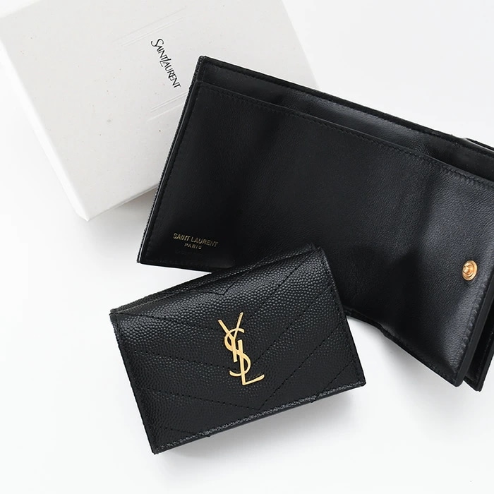 財布 WALLET オリガミタイニー 668274BOWA1 レディース 女性 黒 ブラック シンプル ミニ財布 ギフト