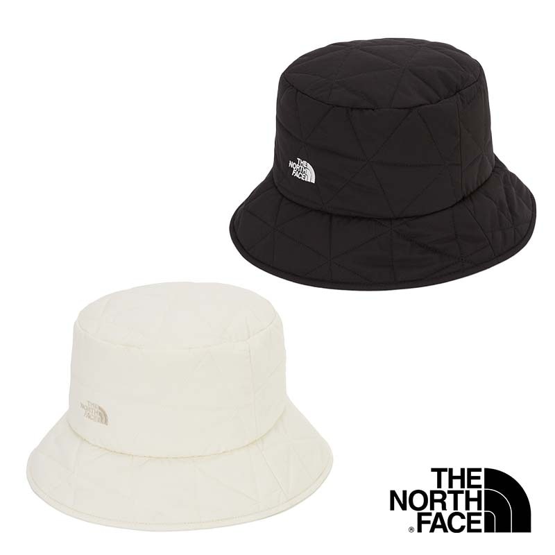 NE3HQ54 LOW BRIM PADDING HAT バケットハット つば ツバ 帽子 ダウン キャップ 防寒 冬 アウトドア トレッキング キャンプ レディース メンズ シンプル 韓国