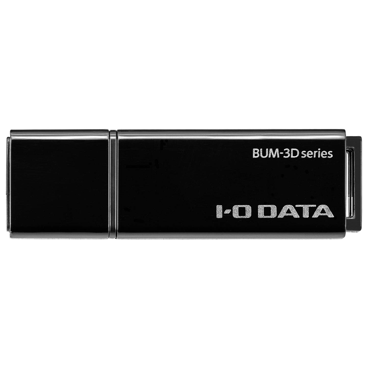 IODATA USBメモリー 256GB USB 3.2 Gen 1(USB 3.0)対応 キャップ/ストラップホール付き 日本メーカー BUM-3D256G/K