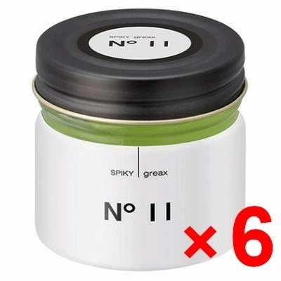 【送料無料】 イリヤ コスメティックス ／ スパイキー グリークス No.11 60g 【6個セット】／ サロン専売品 美容室専売品 グリース ワックス スタイリング