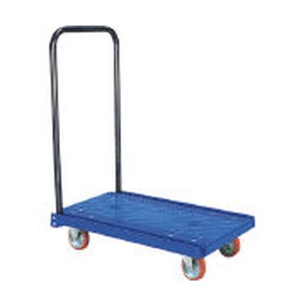 アイケー P-MINI 樹脂製ミニ台車 (Pミニ 折り畳みハンドルタイプ スタンダードキャスター仕様 均等荷重100kg) メーカー直送 4,585円