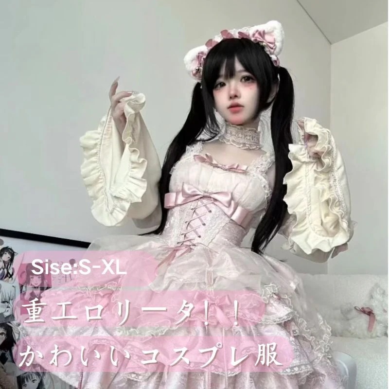 ロリータドレス 薔薇執事JSK ロリータワンピース セクシー やさしい バレエ風 ワンピース