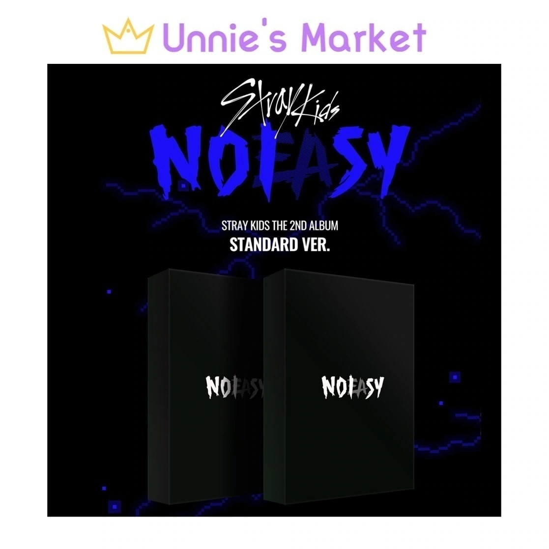 [SET] STRAY KIDS NOEASY Standard Ver. Album + Free Photocard 1EA(fan-made)