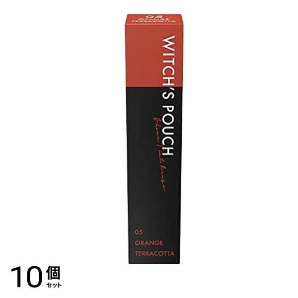 Witch’s Pouch(ウィッチズポーチ) シアーティントルージュ 05 オレンジテラコッタ 3.8g 10個セット