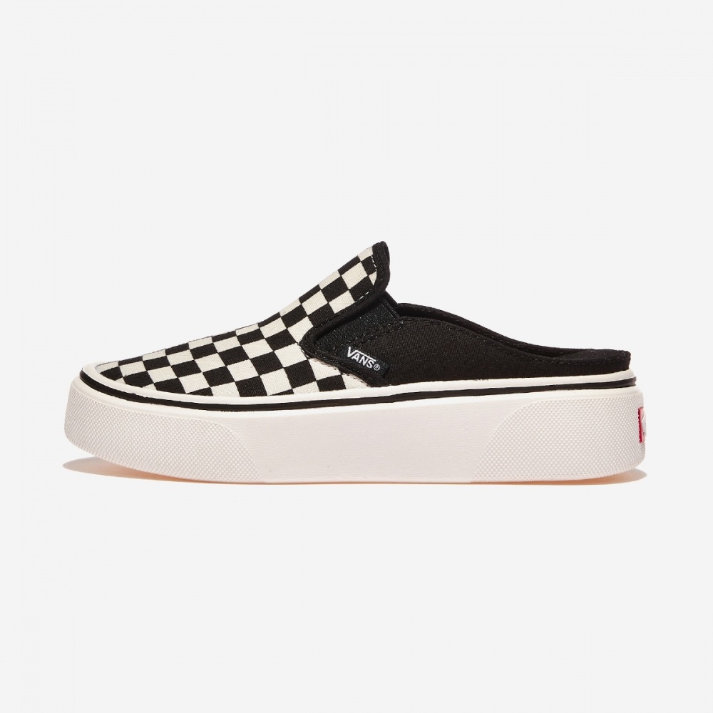 Vans スリープオンミュールホバー-ブラック/ホワイトチェッカーボード V98 ミュールホバー-ブラック/ホワイト/CHK