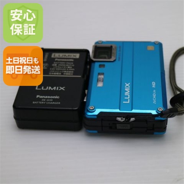 新品同様 DMC-FT2 スプラッシュブルー Panasonic LUMIX デジカメ 44