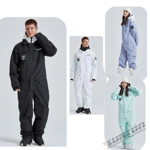 スノーボードウエア ウェア ツナギ ワンピース オールインワン メンズ レディース スキー 防寒フード snow 防風 防寒 保温 スノーボード アウトドア