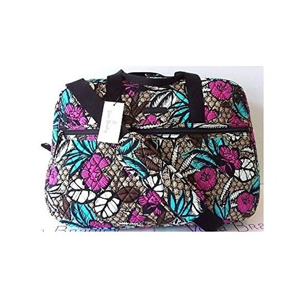 Vera Bradley Compact Traveler Bag， Signature Cotton (Compact， Canyon Road) 並行輸入品