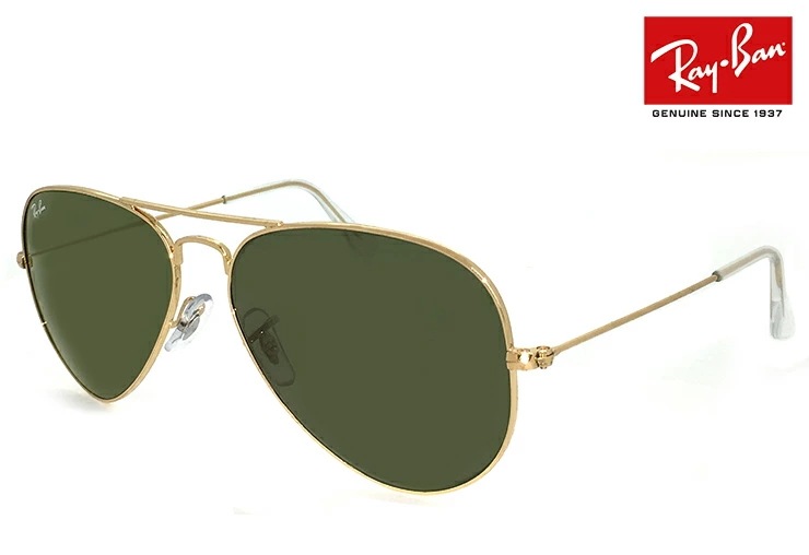 Ray-Ban サングラス RB3025 L0205 58mm ティアドロップ AVIATOR CLASSIC METAL アビエーター メンズ レディース