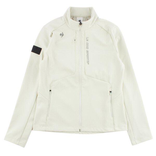 スリムフィット トリコット 起毛 トラックトップ ジップアップ QP423EFTO1 WGR