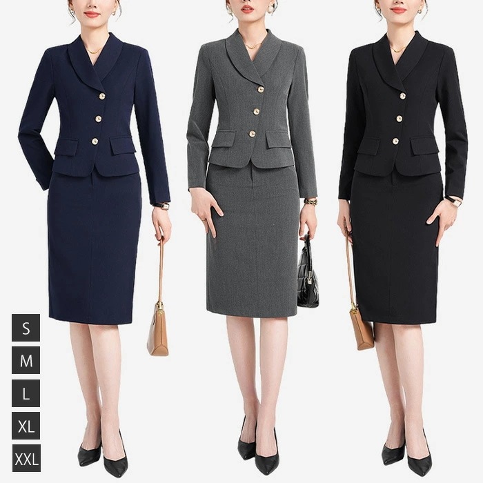 スーツ レディース スーツセット ォーマルスーツ 膝丈スカート ビジネススーツ スカートスーツ 上下セット フォーマル 上品 入学式 洗える ジャケット スカート 2点セット スカートドレス オフィ