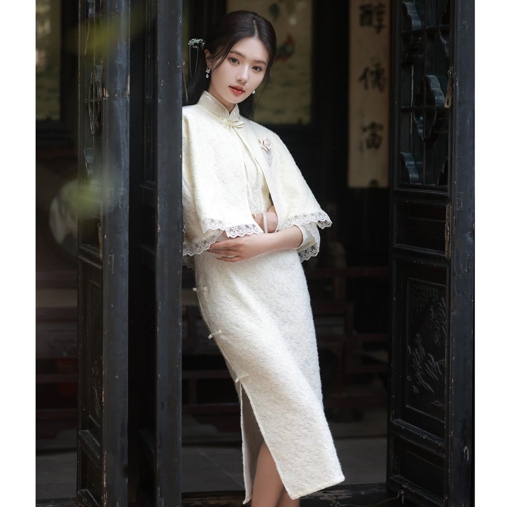 子供用 ロングドレス フィッシュテール フォーマル ホワイト 刺繍柄 ワンピース 4,648円