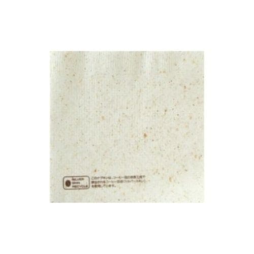 溝端紙工印刷　紙ナプキン　カフェナプキン　4ツ折　文面有　メーカー品番：CFP4AA　100枚×100袋（10000枚）【メーカー直送・代引き不可・時間指定不可・沖縄離島不可】