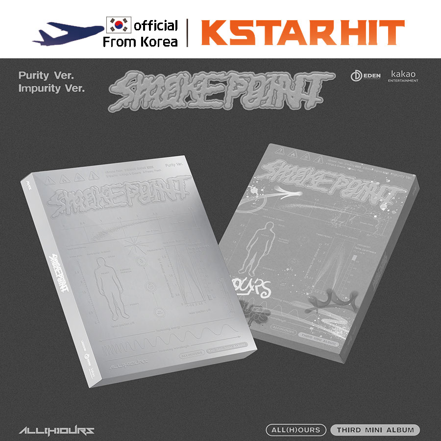 (2種セット) ALL(H)OURS - Smoke Point (3枚目のミニアルバム)