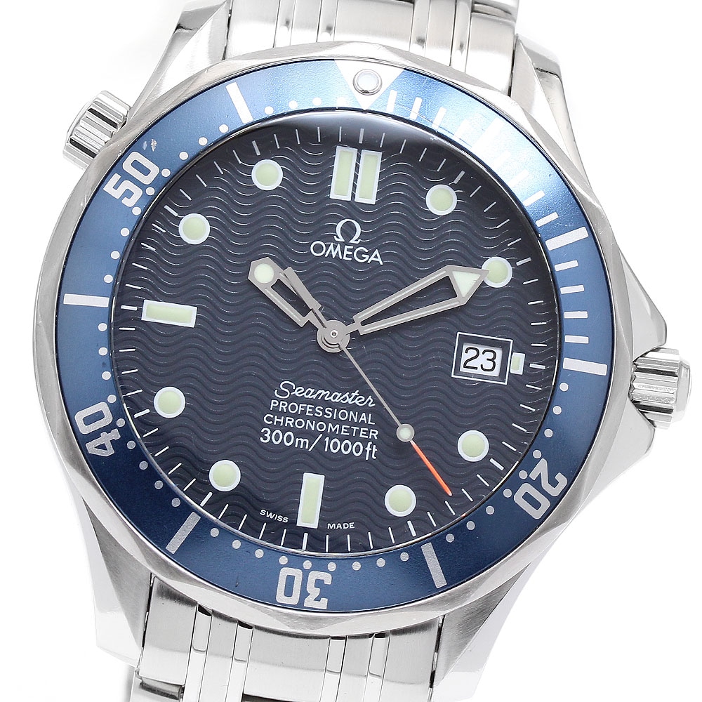 オメガ OMEGA 2531.80 シーマスター300 デイト 自動巻き メンズ _897232【中古】