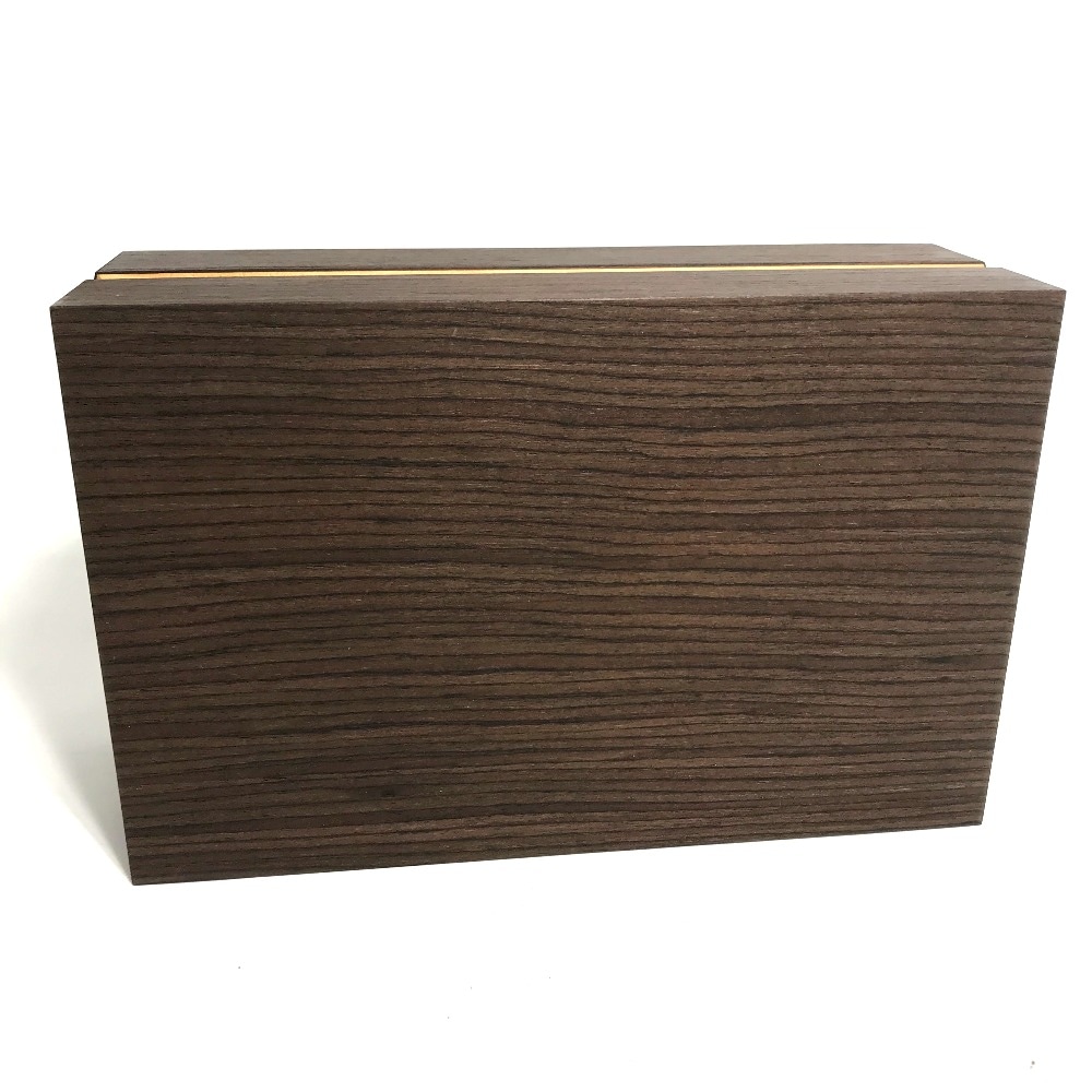 小物入れ ウォッチケース 2本 ペア 時計ケース ウッド ブラウン