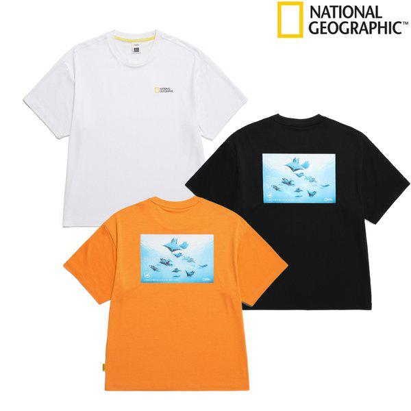 [始興店] N242UTS430 男女共用 ユニ ドライシル グラフィック Tシャツ 3 (セミオーバーフィット)