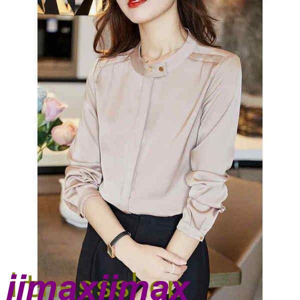 ブラウス レディース 長袖ブラウス 秋新作 オフィスブラウス オシャレブラウス シフォントップス 韓国風 大人 上品 通勤OL ゆったりTシャツ 大きいサイズ 40代 30代 50代