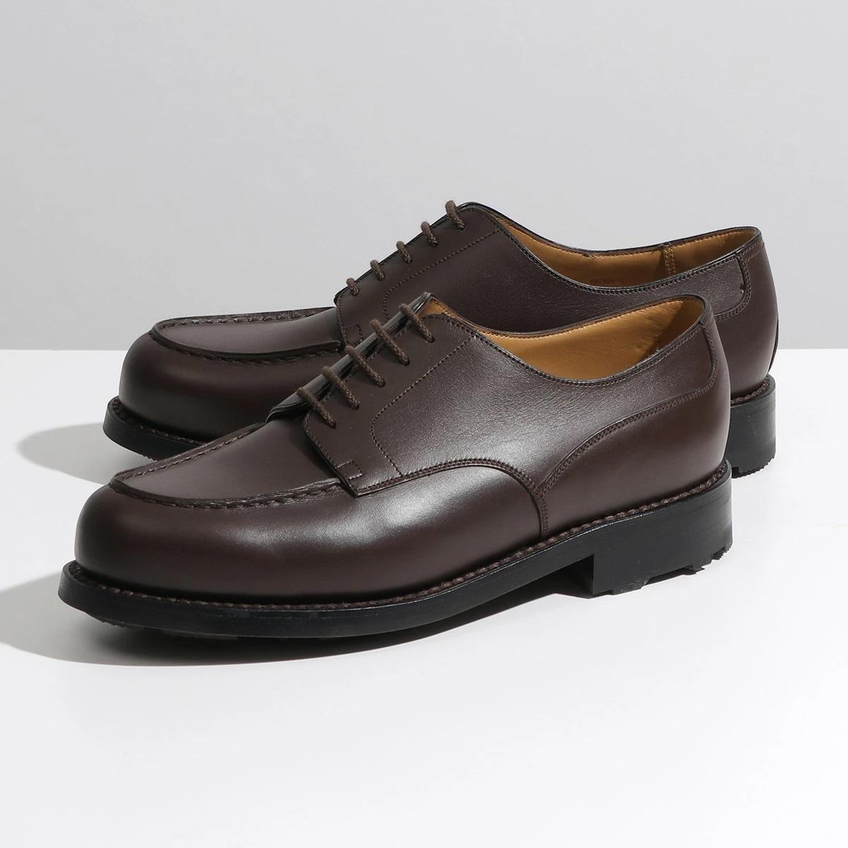 J.M. WESTON ジェイエムウエストン レザーシューズ Derby Golf Oxford #641 ゴルフ オックスフォード 1131FEW6412A Dワイズ メンズ 外羽根 BrownVe