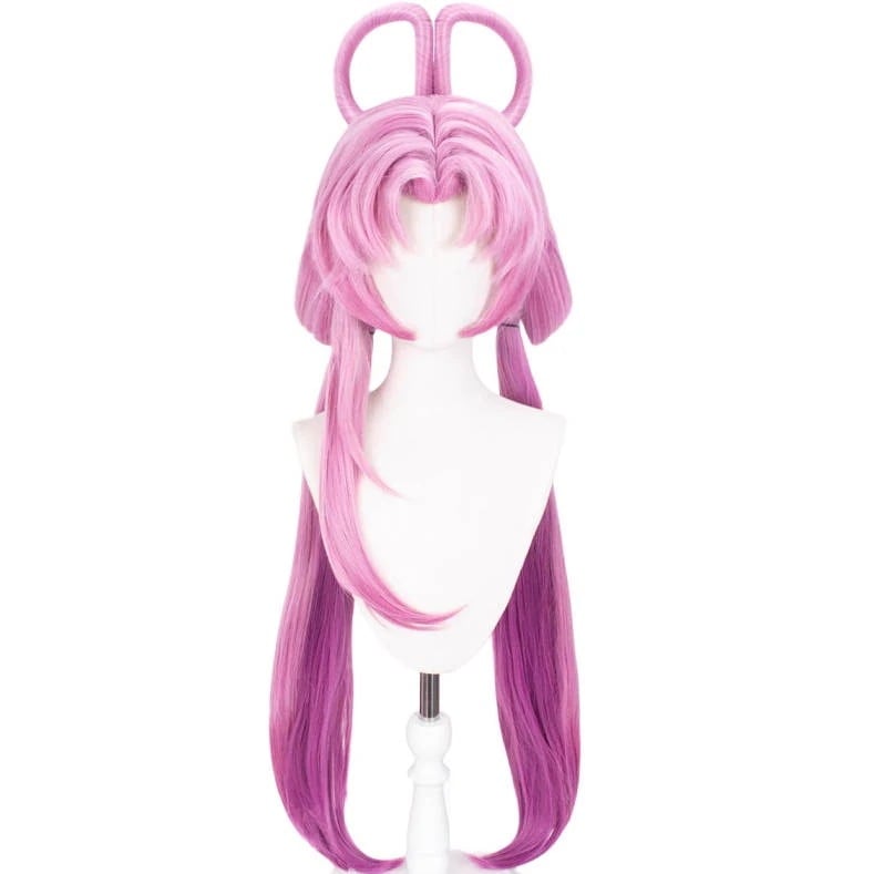 崩壊：スターレイル 符玄 コスプレ ウィッグ