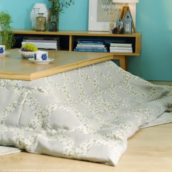 コタツ布団 単品 掛け布団のみ こたつ掛布団 315×205cm リビングコタツ用 北欧 デザイン 柄 おしゃれ 薄掛け 日本製 国産 コタツテーブル本体別売り