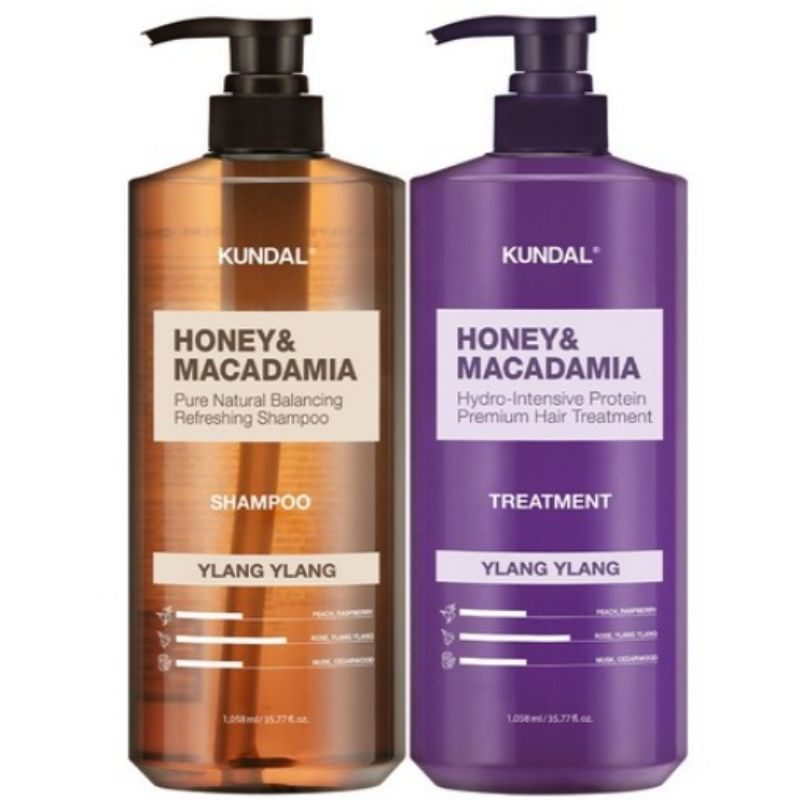 シャンプー1058ml＆トリートメント1058ml プレミアムヘアケアスペシャルセット(YLANG YLANG)