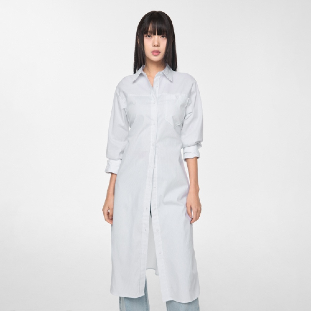 MIXXO シャツワンピース_MIWOWF414B