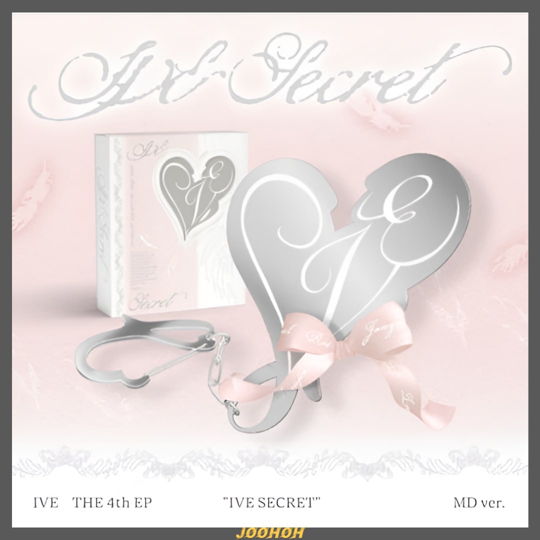 IVE ミニ4集アルバム 『IVE SECRET』 MD ミラーキーホルダー ver.
