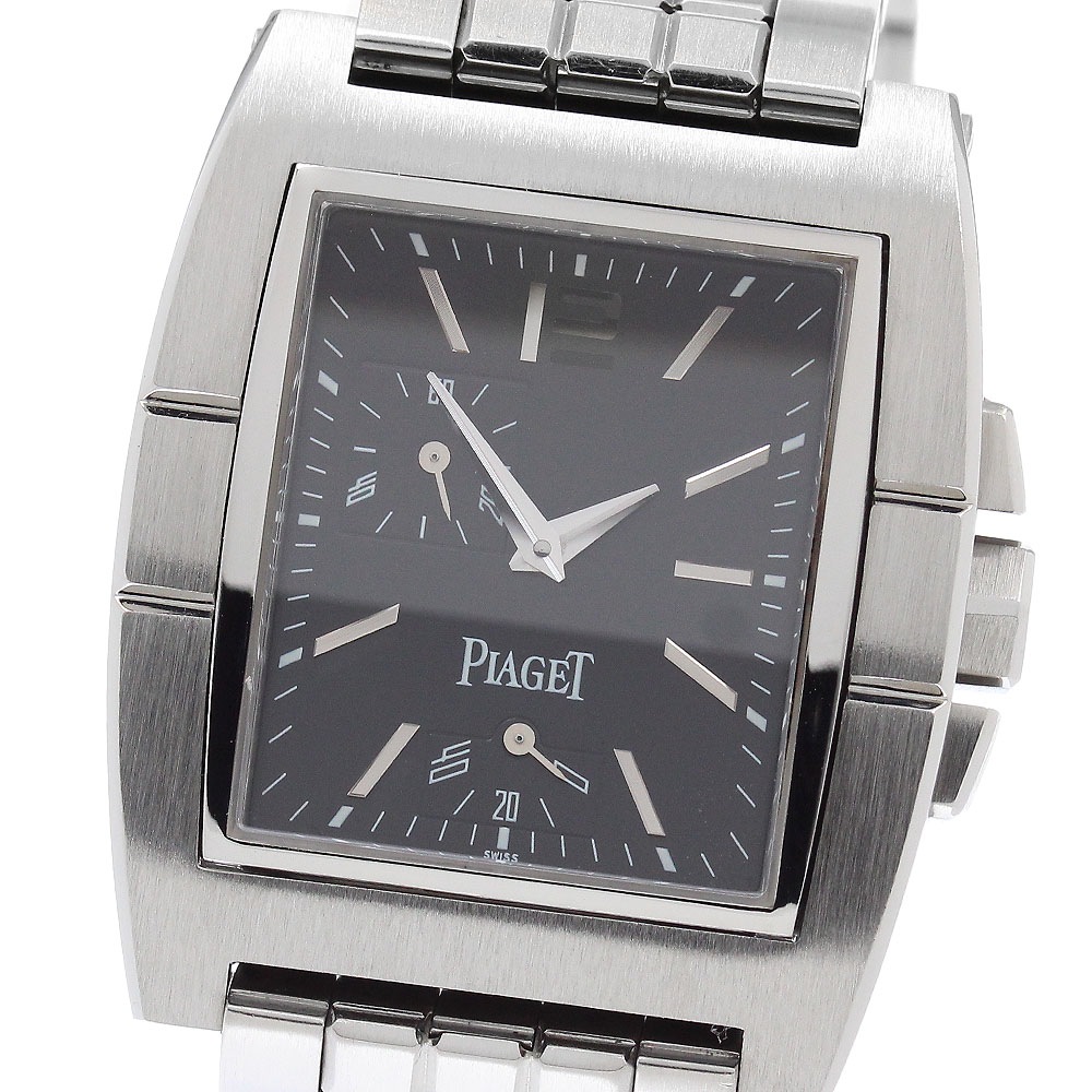 ピアジェ PIAGET P10021 アップストリーム パワーリザーブ スモールセコンド 自動巻き メンズ 良品 _957098【中古】