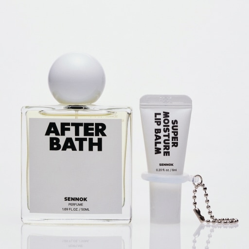 SENNOK パフューム & ソリッドパフューム アフターバス50ml+リップバームキーホルダー付き