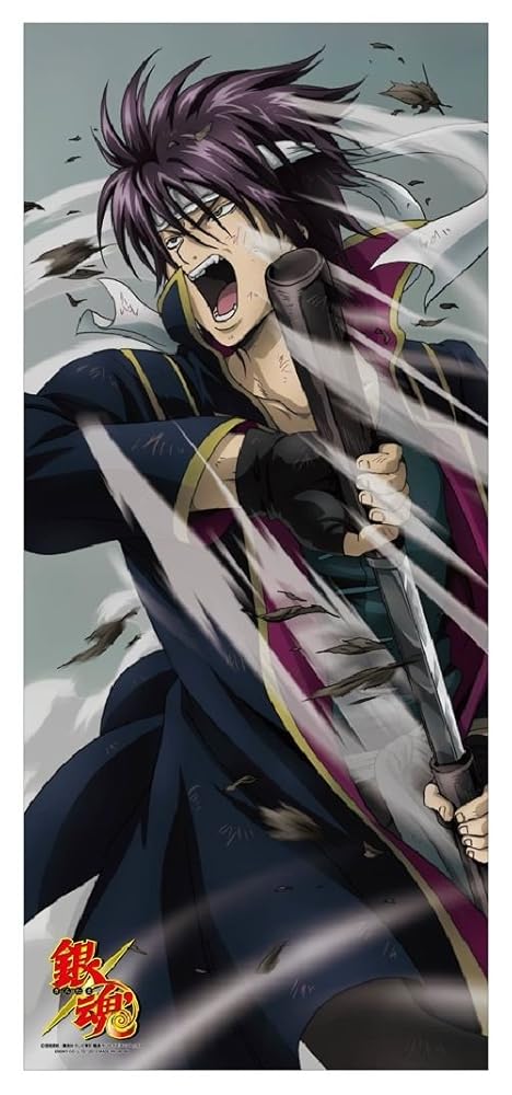 銀魂 マイクロファイバータオル 03. 高杉晋助