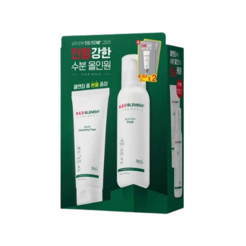 レッド ブレミッシュ フォー メン フルイド/フォーム 2種 企画 セット (+トーンローション 2ml*2)