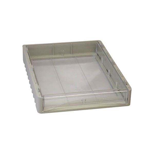 （まとめ） TRUSCO レターケース追加ユニット浅型タイプ TOA4-S1 1個 [x5セット]