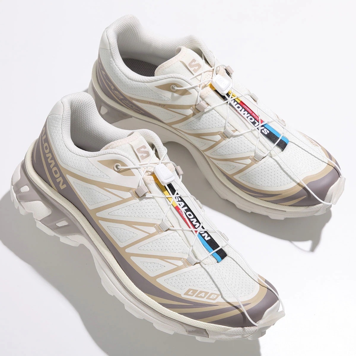 SALOMON サロモン スニーカー XT-6 L47737700 メンズ ローカット 軽量 メッシュ シューズ 靴 Vanilla-Ice/Iron/Etherea