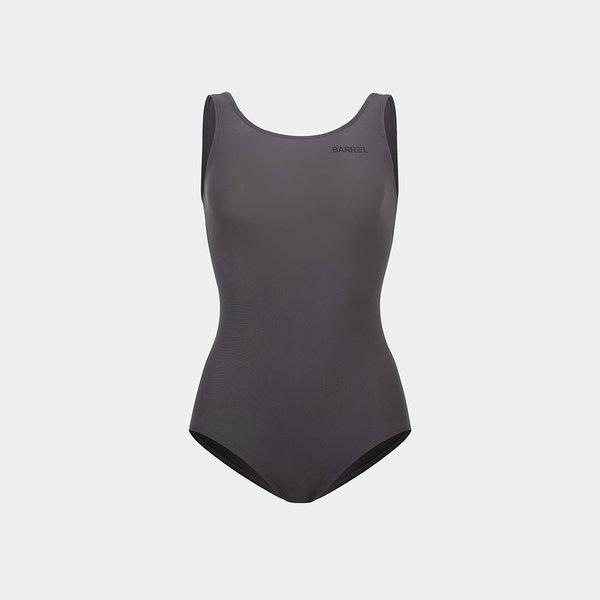 [] 女性用エッセンシャルUバックワンピース水着 チョコブラウン (B5SWSWS052CBW)