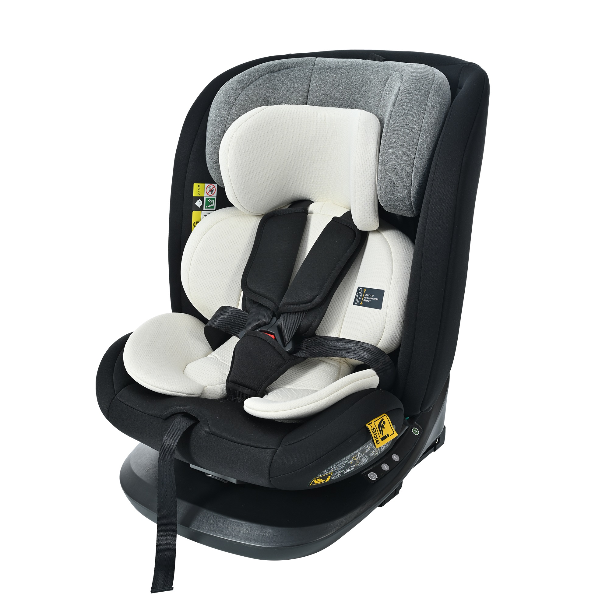 【国内発送】1027【トップテザー】チャイルドシート 新生児 ISOFIX 0歳～12歳頃 360度回転式 40～150cm ジュニアシート 長く使える 洗える 取付簡単 キッズシート ベビーシート