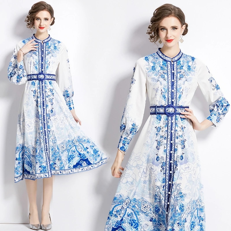 品質保証S～3Lパーティー ドレス ロング ロング丈ドレス ワンピース ワンピ パーティードレス パーティーワンピ 結婚式 二次会 大きいサイズクラシック系 レトロ感 オシャレ ベルト付き上品感 4,572円