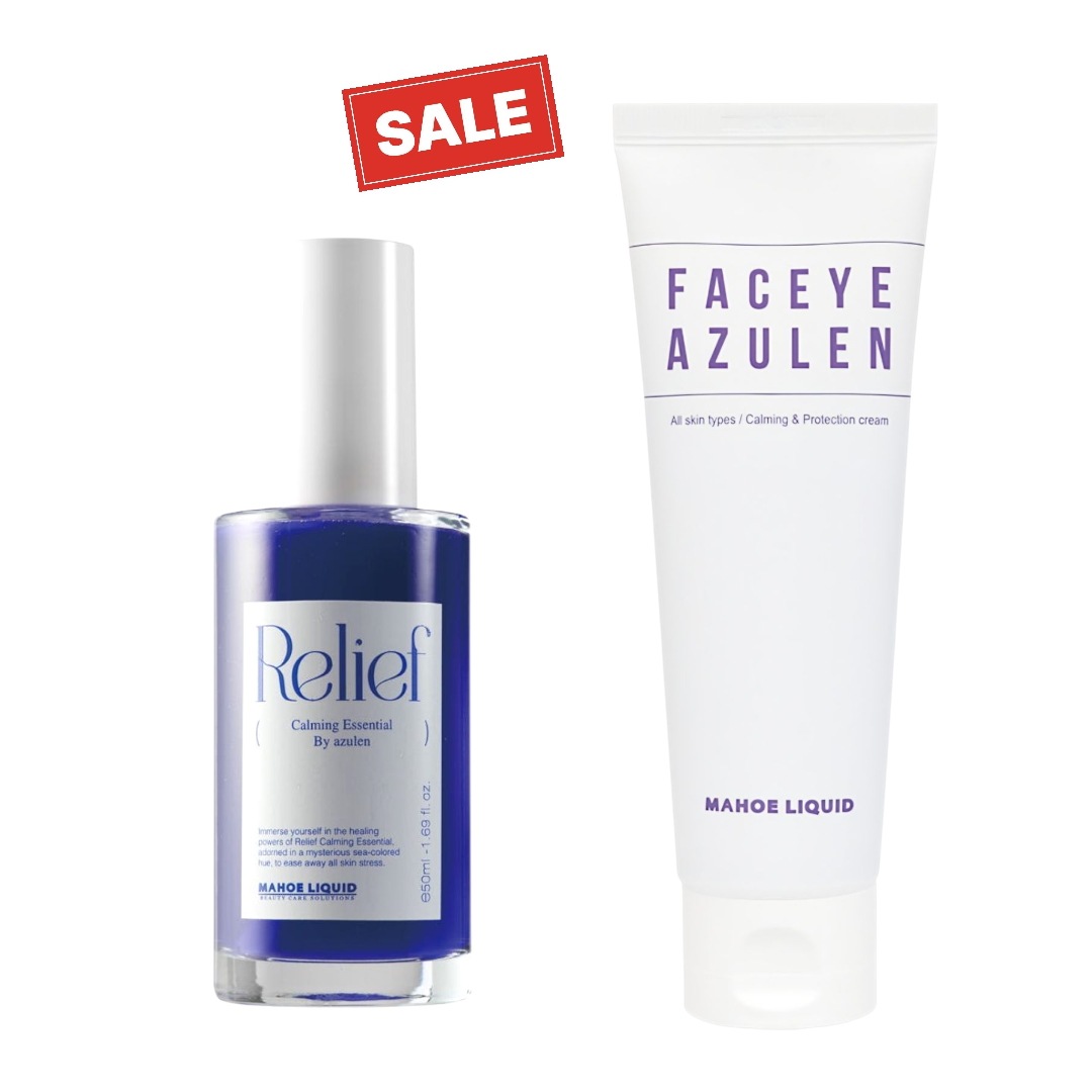 マホリキッド フェイスアイ アジュレン クリーム 100ml + リリーフアズレンセラム 50ml 10,224円