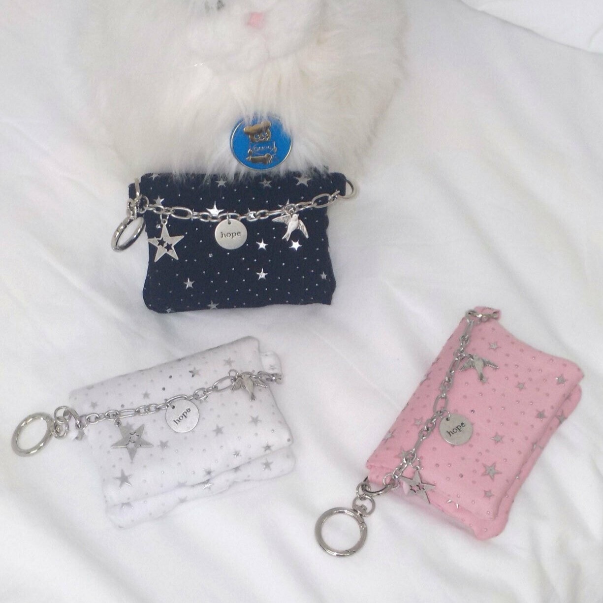 Star Chain wallet ウィッシュコア チェーン カードケース 財布 [3カラー]