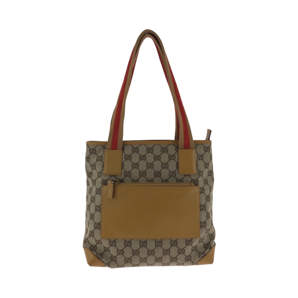 ベージュ キャメル オレンジ シルバー金具 GGキャンバス 019 0402 ハンドバッグ トートバッグ レディース 502355