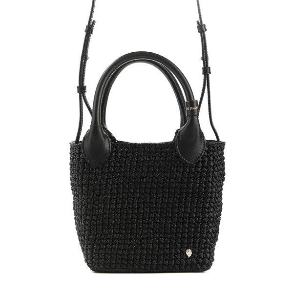 [] 25SS 女性用トートバッグ (51967 AMPARA MINI TOTE CHARCOAL BLK)