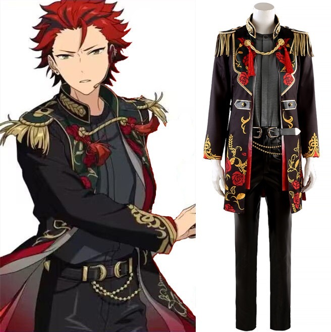 ES あんさんぶるスターズ Valkyrie & 紅月「勇侠青春謳」 鬼龍紅郎 蓮巳敬人 神崎颯馬 斎宮宗 影片みか コスプレ衣装 コスチューム イベント ハロウィン 変装 仮装