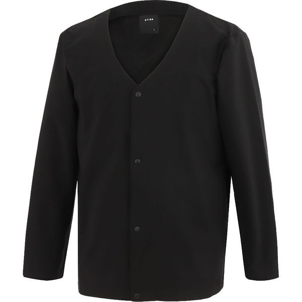 スフィーダ フットサルウエア SA-25110 BLK SOFTSHELL ノーカラージャケット 2XL Black