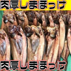 肉厚しまほっけ500ｇ前後x5枚セット ほっけ 縞ほっけ 干物 一夜干し 札幌 場外市場 お取り寄せ クリスマス バレンタイン