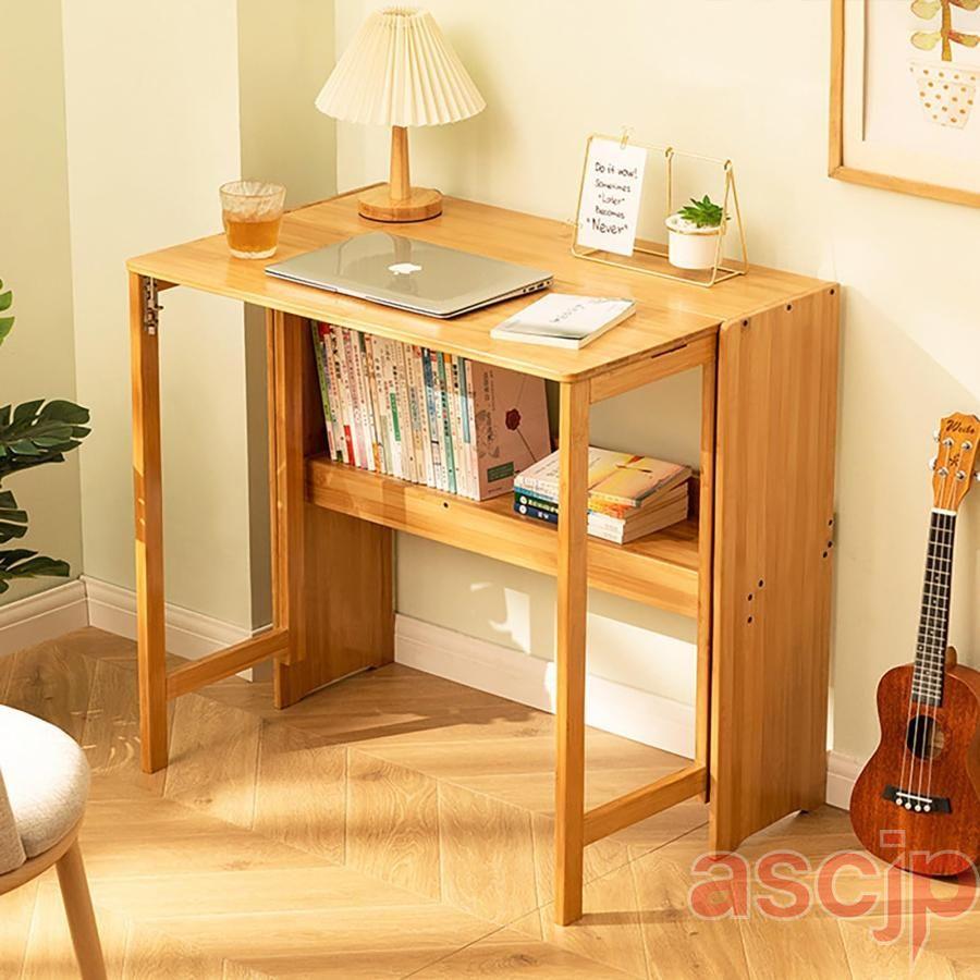 3日で出荷 折りたたみデスク テレワークデスク 省スペース 多機能テーブル 机 コンパクデスク 木製 パソコンテーブル オフィスデスク 折り畳みテーブル 学生家小さなデ