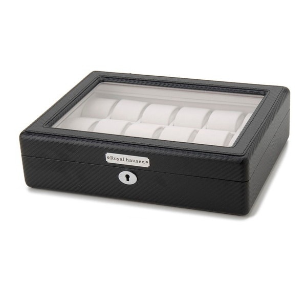 Royal hausen ロイヤルハウゼン 時計収納ケース 腕時計 18本収納 ケース GC02-TP-18 ウォッチケース ブラック