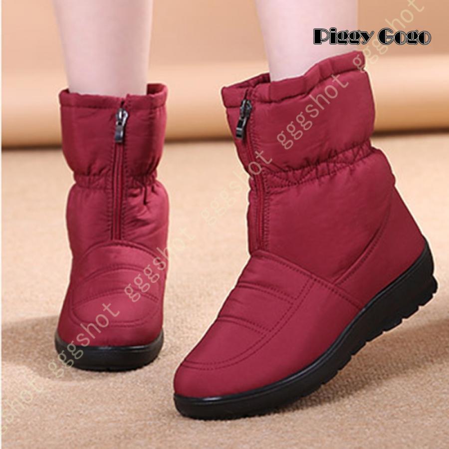 スノーシューズ 冬用 スノー ブーツ レディース ウィンターブーツ 防寒ブーツ 防水 ショートブーツ 軽量 アンクルブーツ 婦人靴 疲れにくい 雪靴 冬ブーツ