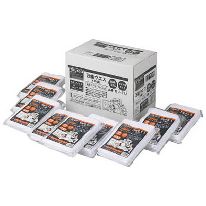 トラスコ中山　万能ウエス タオル地タイプ 240枚入　GJTU